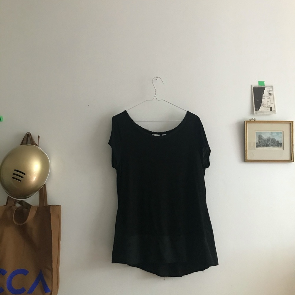 pilcro // black tee